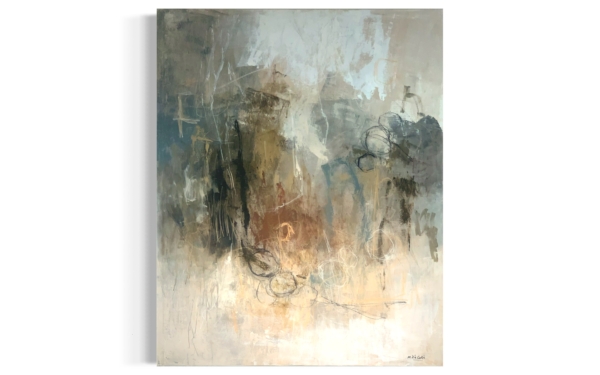 Pía Cortés - Abstracto en tela 04