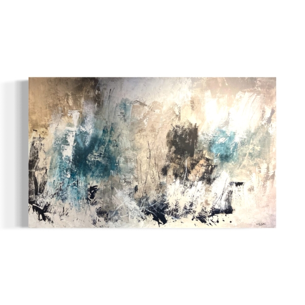 Pía Cortés - Abstracto en Tela (Gran Formato)