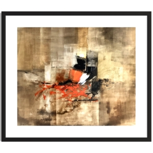 Santiago Aránguiz – Abstracto rojo