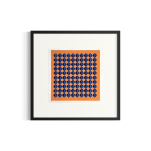 Jaime Urbina – Azul sobre naranjo