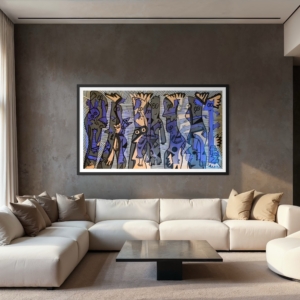 Totoy Zamudio – Ecos de Color Morado (Formato Grande)