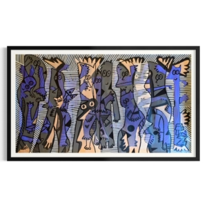 Totoy Zamudio – Ecos de Color Morado (Formato Grande)