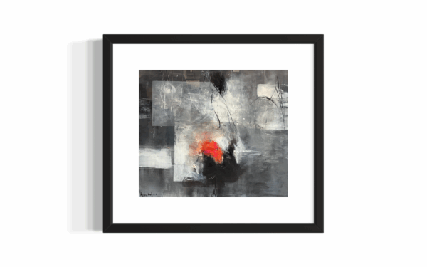 Santiago Aranguiz - Abstracto Centro Rojo
